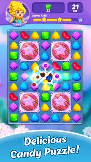 candy charming-match 3 puzzle iphone resimleri 3