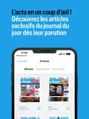 journal le parisien iPad Captures Décran 4