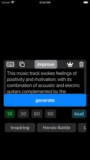 ai music generator song makers iPhone Captures Décran 1