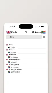 afrikaans-english dictionary iphone images 3