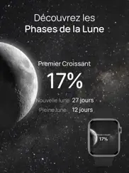 moon - current moon phase iPad Captures Décran 2