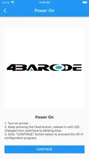 4barcode wi-fi config utility iPhone Captures Décran 2