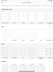 good templates - notes, papers ipad images 2