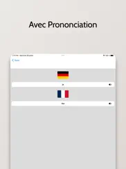 dictionnaire allemand/français iPad Captures Décran 4