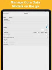 core data manager iPad Captures Décran 4