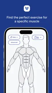 musclewiki: workout & fitness iphone resimleri 1