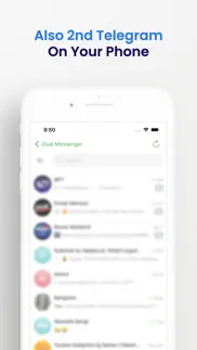 messenger web dual for wa iphone capturas de pantalla 3