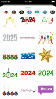 happy new year 2022 stickers iphone bildschirmfoto 4