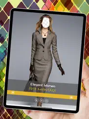 elegant women suit montage ipad images 4