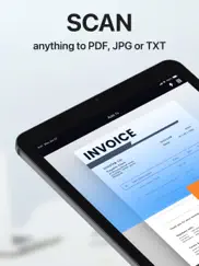 pdf scanner app: scan document ipad images 1