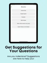 ask chatter ai - smart chatbot ipad images 3