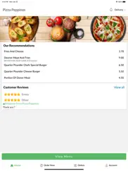 pizza peppinos ipad capturas de pantalla 2