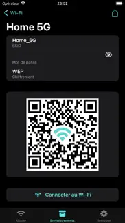 mon wi-fi avec code qr iPhone Captures Décran 3