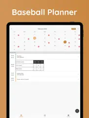 baseball schedule planner ipad images 1