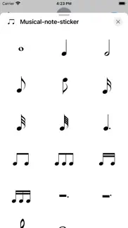 musical note sticker iphone images 1