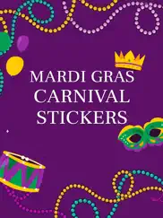 mardi gras carnival stickers ipad images 1
