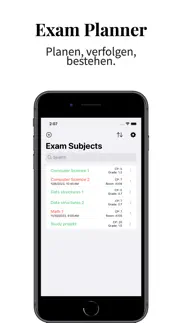 exam planner iphone resimleri 1