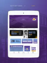 south bay lakers official app ipad images 1