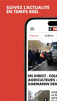 cnews - toute l'actu en direct iPhone Captures Décran 1