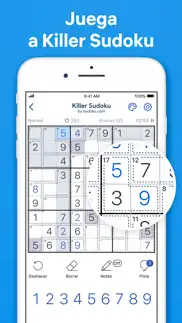 killer sudoku de sudoku.com iphone capturas de pantalla 1