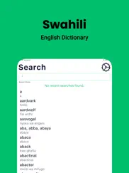 swahili dictionary - dict box ipad resimleri 1
