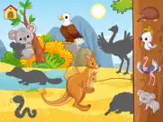 Животные для детей: игра пазлы айпад изображения 1