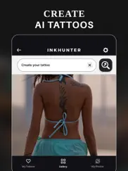 inkhunter try tattoo designs iPad Captures Décran 3
