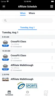 the crossfit games event guide iphone images 4