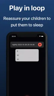 baby night record voice loop iphone capturas de pantalla 3