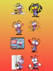 cute cockroach stickers ipad images 3