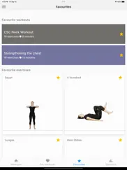 fitness - routines workout ipad images 3