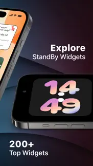 widget box: top widgets thème iPhone Captures Décran 2