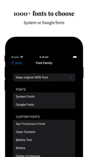 custom text fonts extension iphone images 3