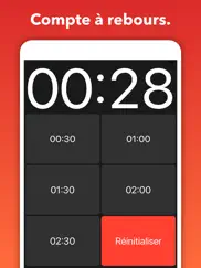 seconds interval timer iPad Captures Décran 2
