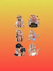 beautiful blond stickers ipad images 1