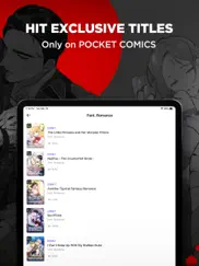 pocket comics: premium webtoon ipad images 3