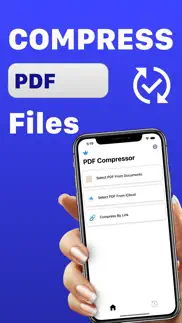 pdf compressor - reduce size iphone capturas de pantalla 1