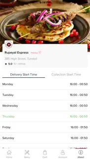 rupeyal express - order online iPhone Captures Décran 3