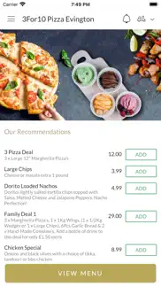 3 for 10 pizza evington iphone images 2