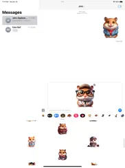 hamster stickers ipad capturas de pantalla 4
