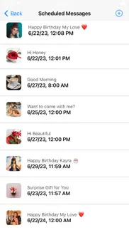 wa - schedule messages iPhone Captures Décran 2