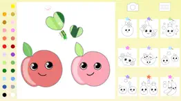 fruit coloring for kid toddler iphone images 4