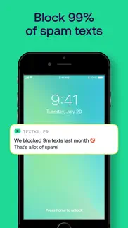 textkiller - spam text blocker iphone images 2