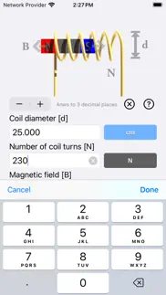 faraday's law calculator iphone images 2