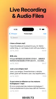 whisper - speech to text iphone images 3
