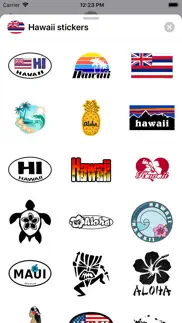 hawaii emojis - usa stickers iphone images 3