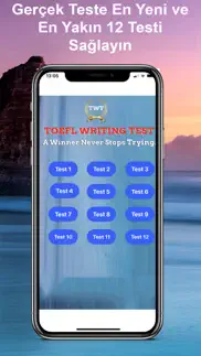 toefl writing test pro iphone resimleri 2