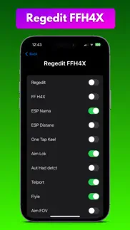 regedit ffh4x sensi iphone capturas de pantalla 4