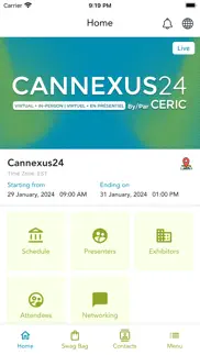 cannexus24 iPhone Captures Décran 1
