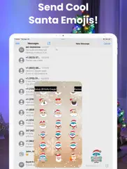 hoho emojis - santa stickers ipad images 1
